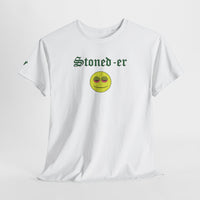 The More Stoned One - Simple Stoned Emoji Matching Tee